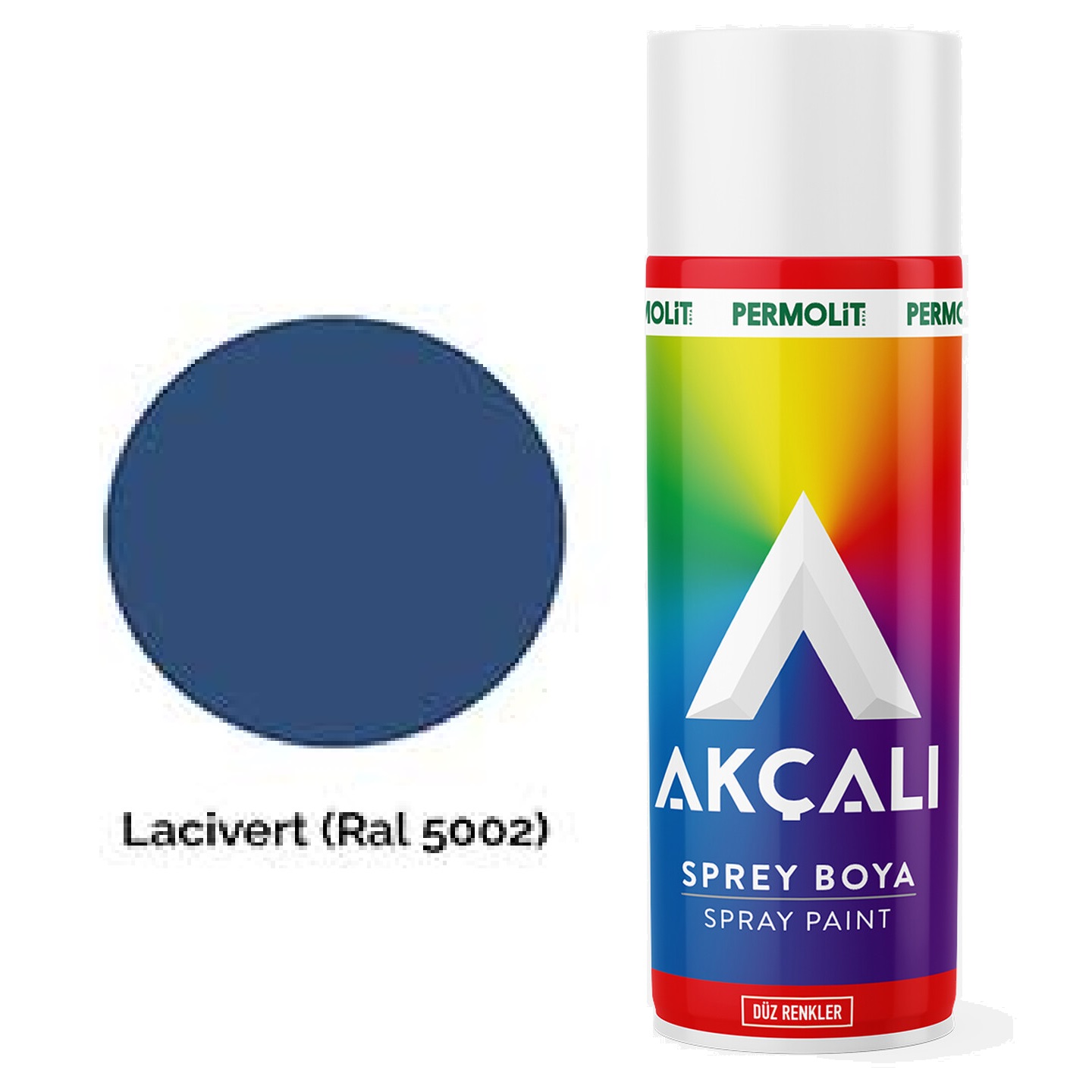 SPREY BOYA DUZ LACIVERT AKCALI 5002